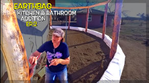 Kitchen Building Plans & Moving the Toilet Flang! | Kitchen & Bathroom Earthbag Addition Ep2 | Weekly Peek