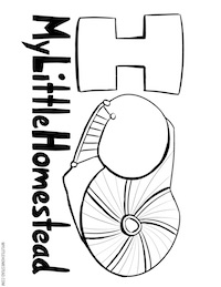 I Heart MLH Coloring Page