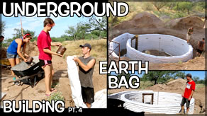 Underground Earth Bag Building Wall Safety Considerations