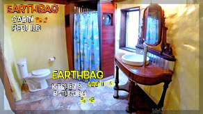 Cabin Bag Layers, Install Vanity & Soil Cement Subfloor! | Earthbag Kitchen & Bath Ep25| Cabin Ep2