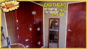 Aluminum Cast Cabinet Handles, Building Cabs & Decor  | Earthbag Kitchen & Bath Ep40 | Weekly Peek