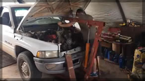 Engine Removal, Tear Down And Installation | Time lapse of Dodge Ram 5.9 Engine