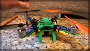 3D Printed Quadcopter Full!