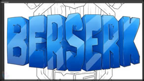 Speed Art of BerserkMC Minecraft Logo!