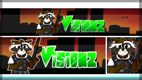 Speed Art of Visionz Revamp Banner & Profile!