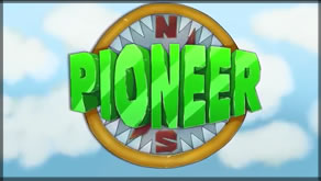 Speed Art of Pioneer Compass Logo!