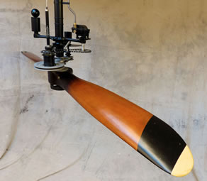 Steempunk Themed Propeller Ceiling Fan || Homemade Ceiling Fan